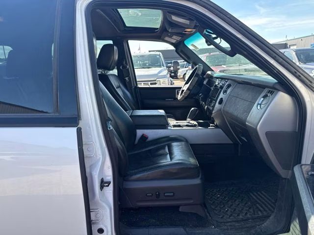 2012 White Platinum Metallic Tri-Coat Ford Expedition EL Limited 4X4 SUV