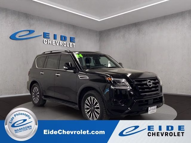 2024 Super Black Nissan Armada SL 4X4 SUV