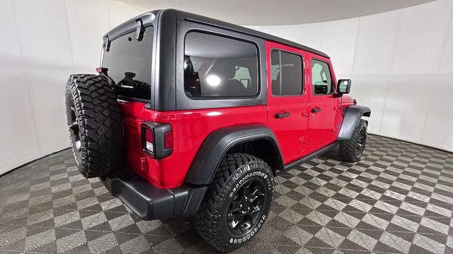2023 Firecracker Red Clearcoat Jeep Wrangler Willys 4xe 4X4 SUV