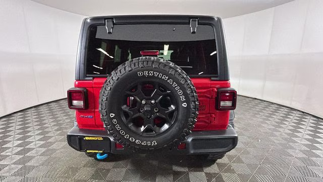 2023 Firecracker Red Clearcoat Jeep Wrangler Willys 4xe 4X4 SUV