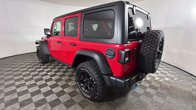 2023 Firecracker Red Clearcoat Jeep Wrangler Willys 4xe 4X4 SUV