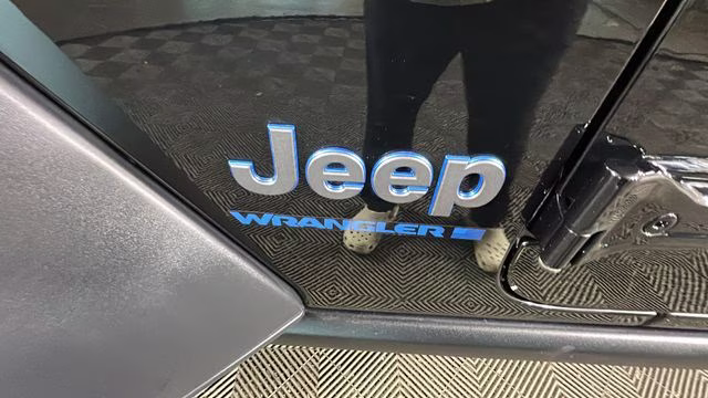 2023 Black Clearcoat Jeep Wrangler Willys 4xe 4X4 SUV