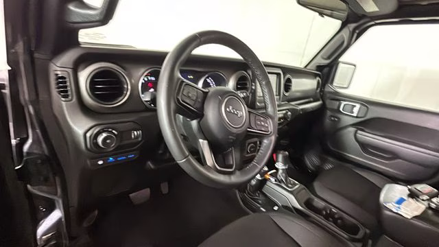 2023 Black Clearcoat Jeep Wrangler Willys 4xe 4X4 SUV