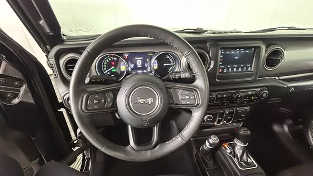 2023 Black Clearcoat Jeep Wrangler Willys 4xe 4X4 SUV