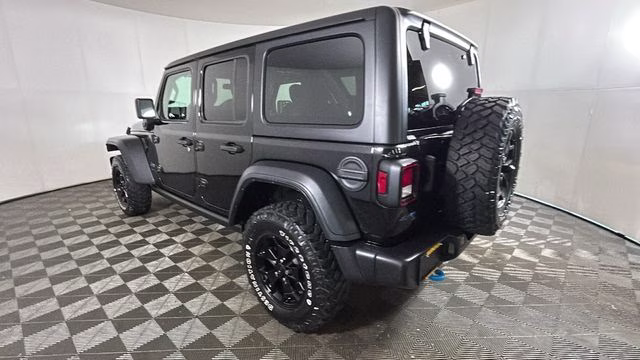 2023 Black Clearcoat Jeep Wrangler Willys 4xe 4X4 SUV