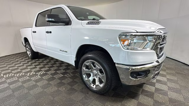 2023 Bright White Clearcoat Ram 1500 Big Horn/Lone Star 4X4 Truck