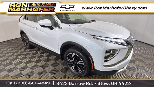 2023 White Mitsubishi Eclipse Cross SE 4X4 SUV