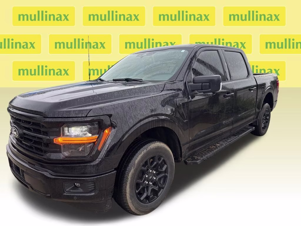 2024 Agate Black Metallic Ford F-150 XLT RWD Truck