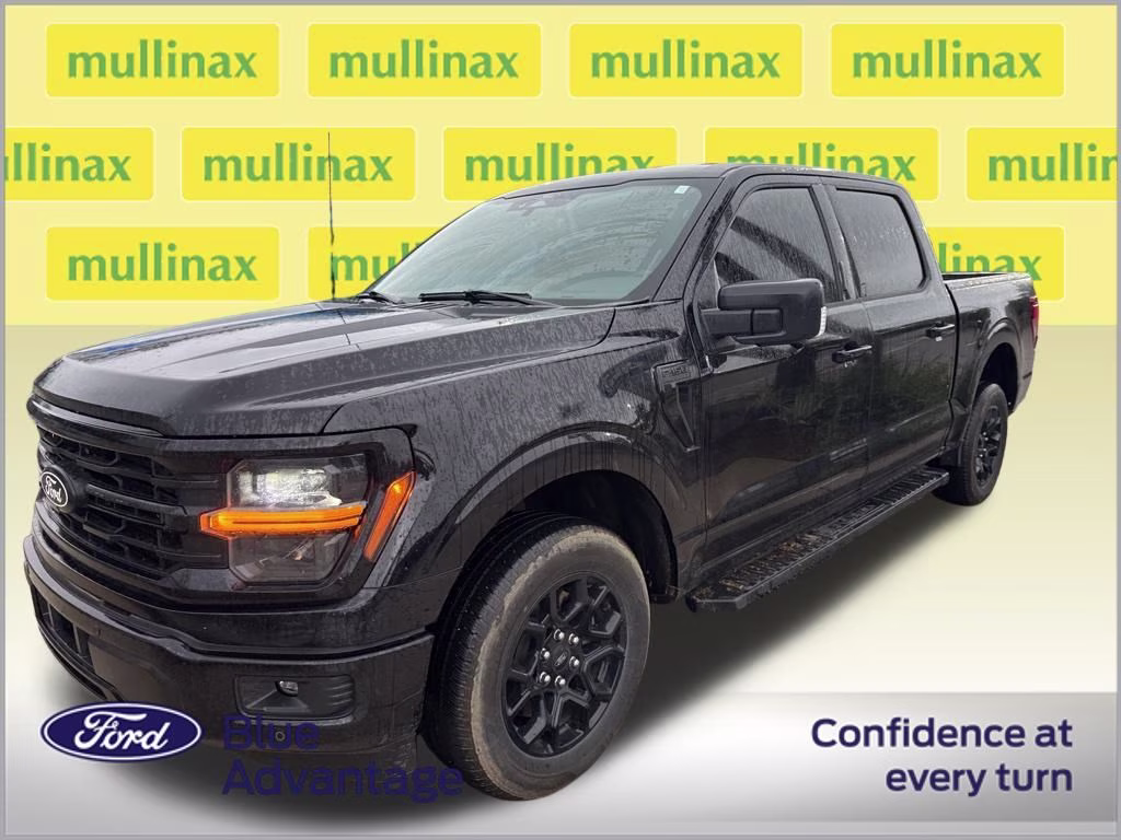 2024 Agate Black Metallic Ford F-150 XLT RWD Truck