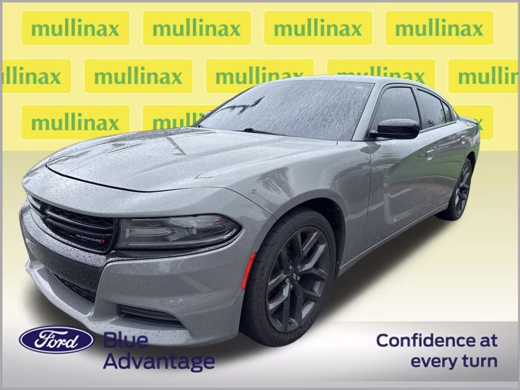 2019 Destroyer Gray Clearcoat Dodge Charger SXT RWD Sedan