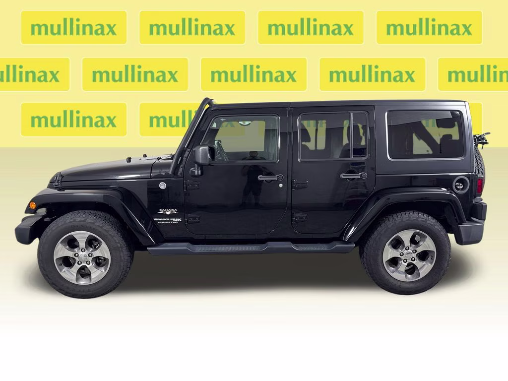 2018 Black Clearcoat Jeep Wrangler JK Unlimited Sahara 4X4 SUV