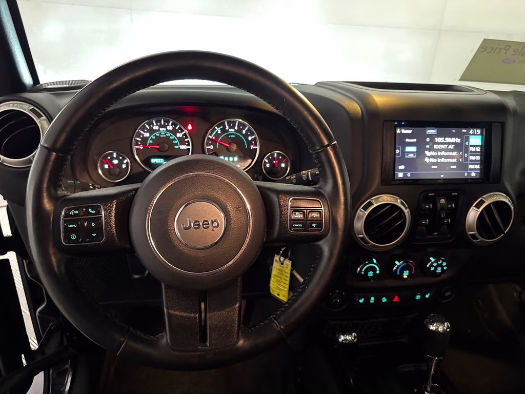 2018 Black Clearcoat Jeep Wrangler JK Unlimited Sahara 4X4 SUV