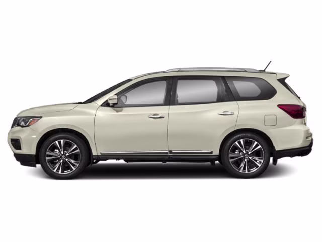 2018 Pearl White Nissan Pathfinder Platinum FWD SUV