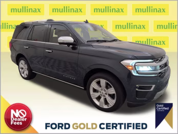 2024 Stone Blue Metallic Ford Expedition Platinum 4X4 SUV