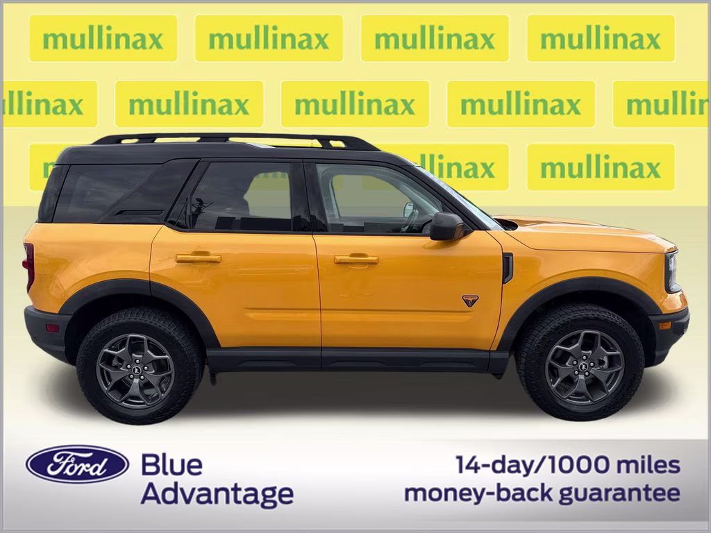 2021 Cyber Orange Metallic Tricoat Ford Bronco Sport Badlands 4X4 SUV