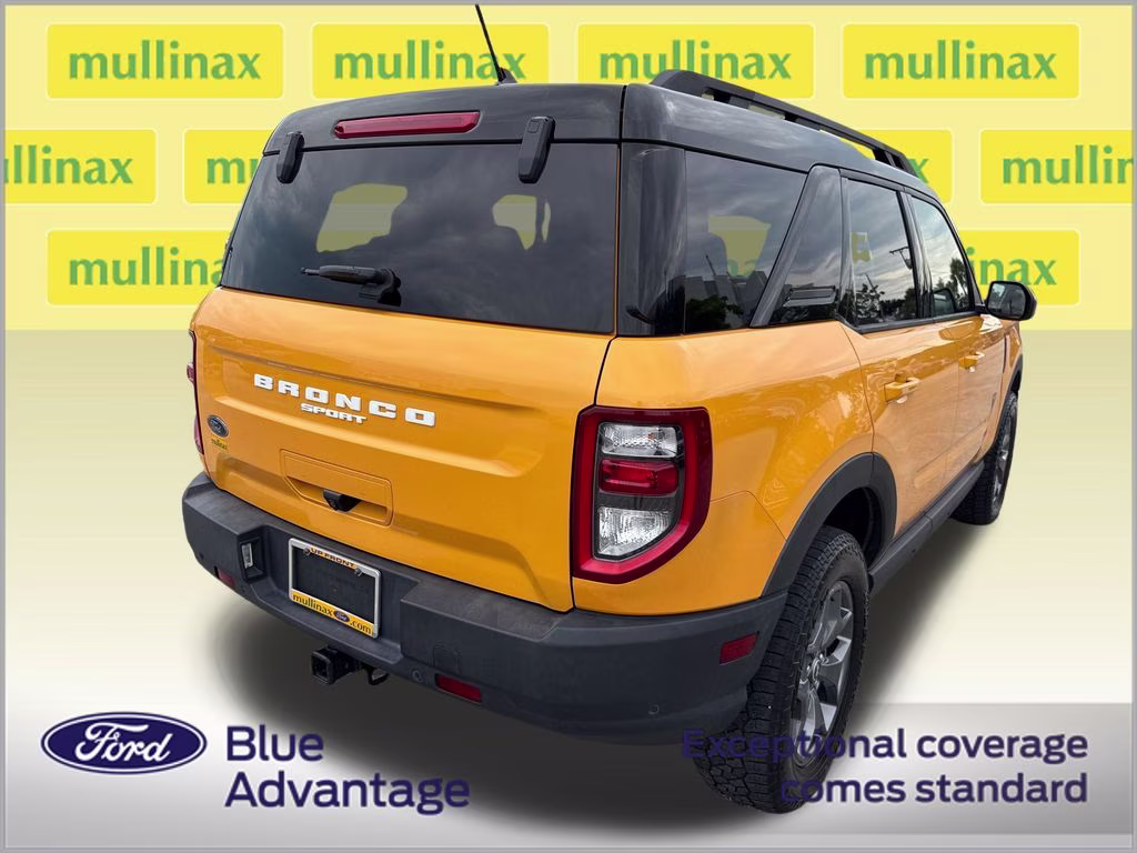 2021 Cyber Orange Metallic Tricoat Ford Bronco Sport Badlands 4X4 SUV