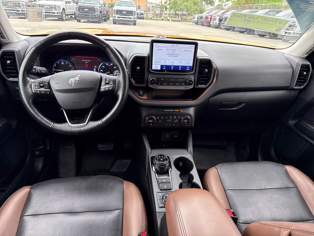 2021 Cyber Orange Metallic Tricoat Ford Bronco Sport Badlands 4X4 SUV
