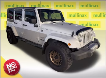 2018 Bright White Clearcoat Jeep Wrangler JK Unlimited Sahara 4X4 SUV
