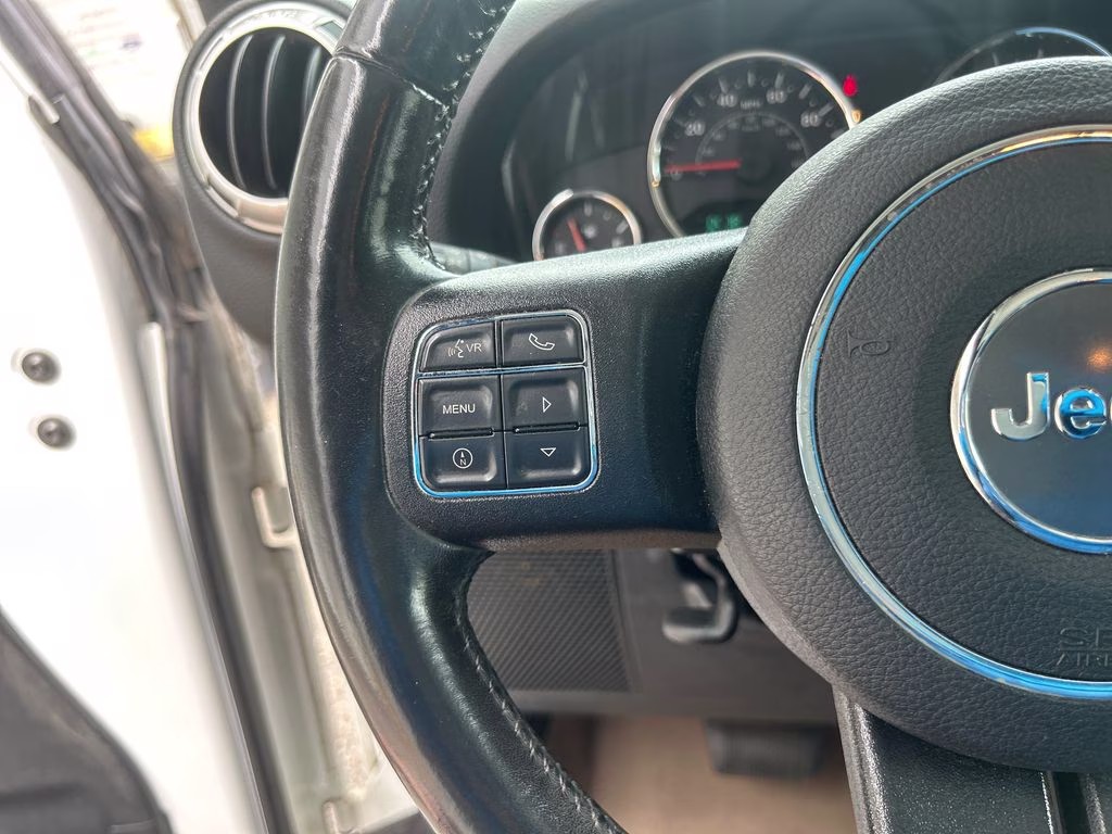2018 Bright White Clearcoat Jeep Wrangler JK Unlimited Sahara 4X4 SUV