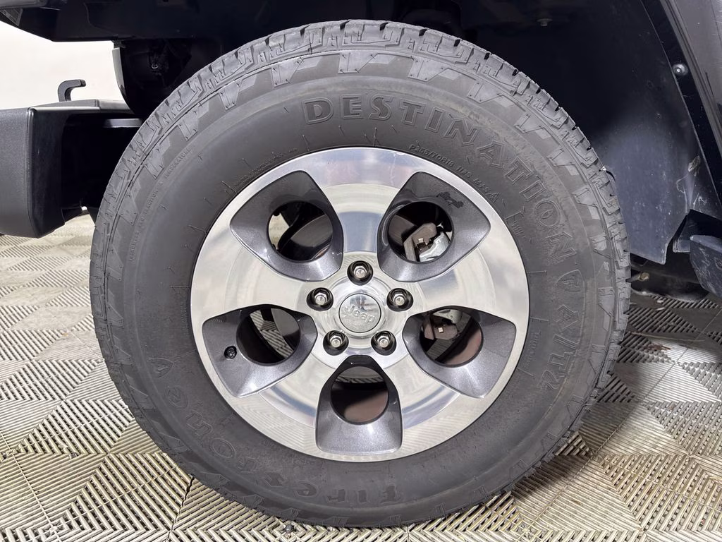2018 Black Clearcoat Jeep Wrangler JK Unlimited Sahara 4X4 SUV