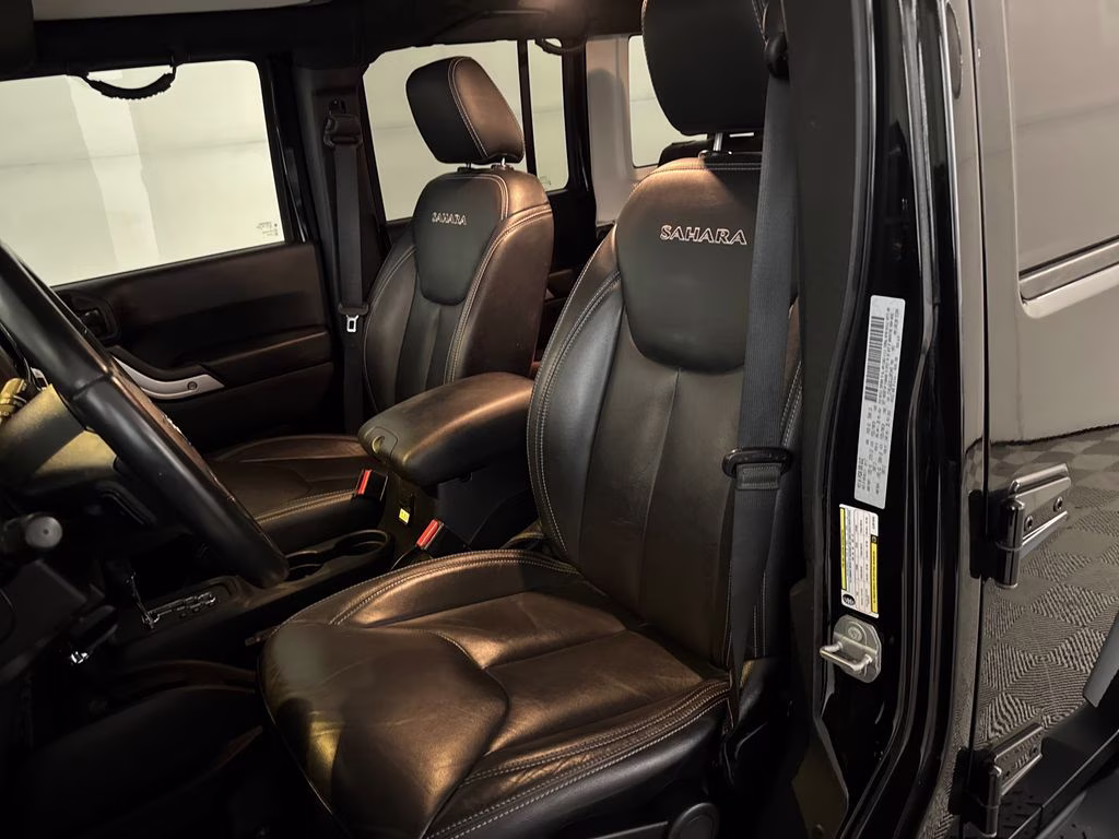 2018 Black Clearcoat Jeep Wrangler JK Unlimited Sahara 4X4 SUV