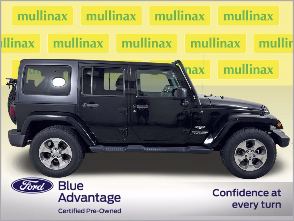 2018 Black Clearcoat Jeep Wrangler JK Unlimited Sahara 4X4 SUV
