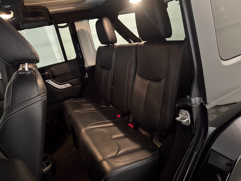 2018 Black Clearcoat Jeep Wrangler JK Unlimited Sahara 4X4 SUV