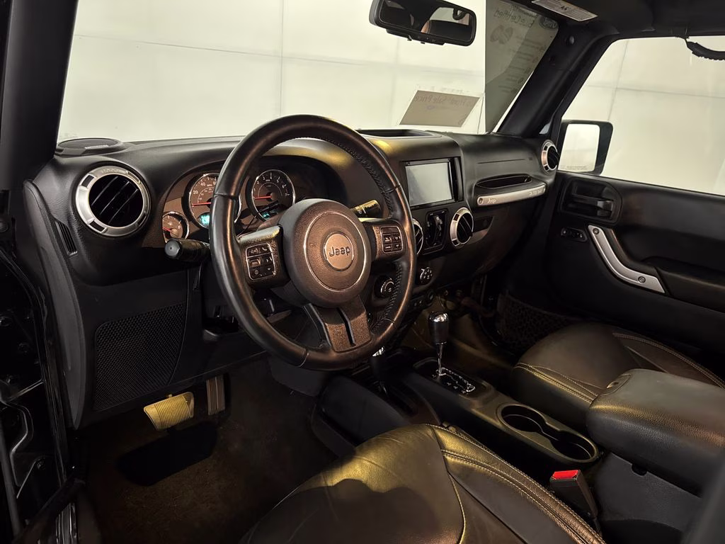 2018 Black Clearcoat Jeep Wrangler JK Unlimited Sahara 4X4 SUV