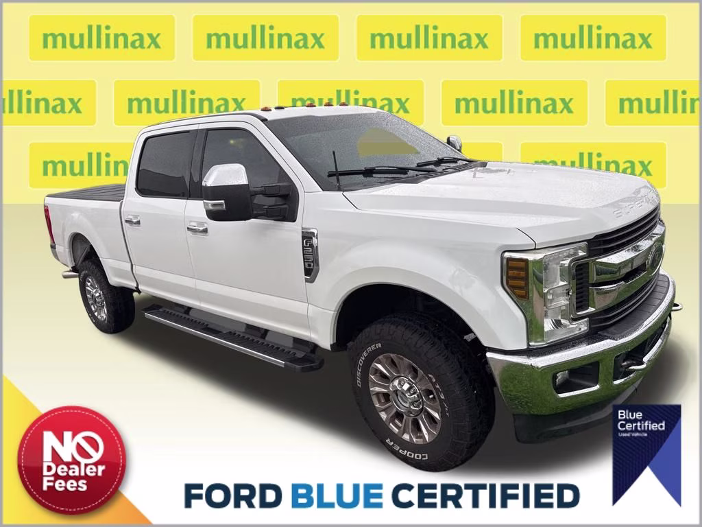 2019 Oxford White Ford Super Duty F-250 SRW XLT 4X4 Truck