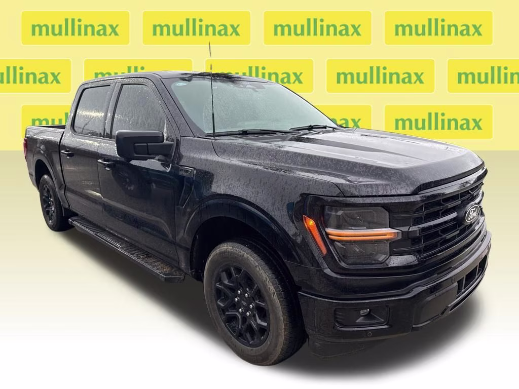 2024 Agate Black Metallic Ford F-150 XLT RWD Truck
