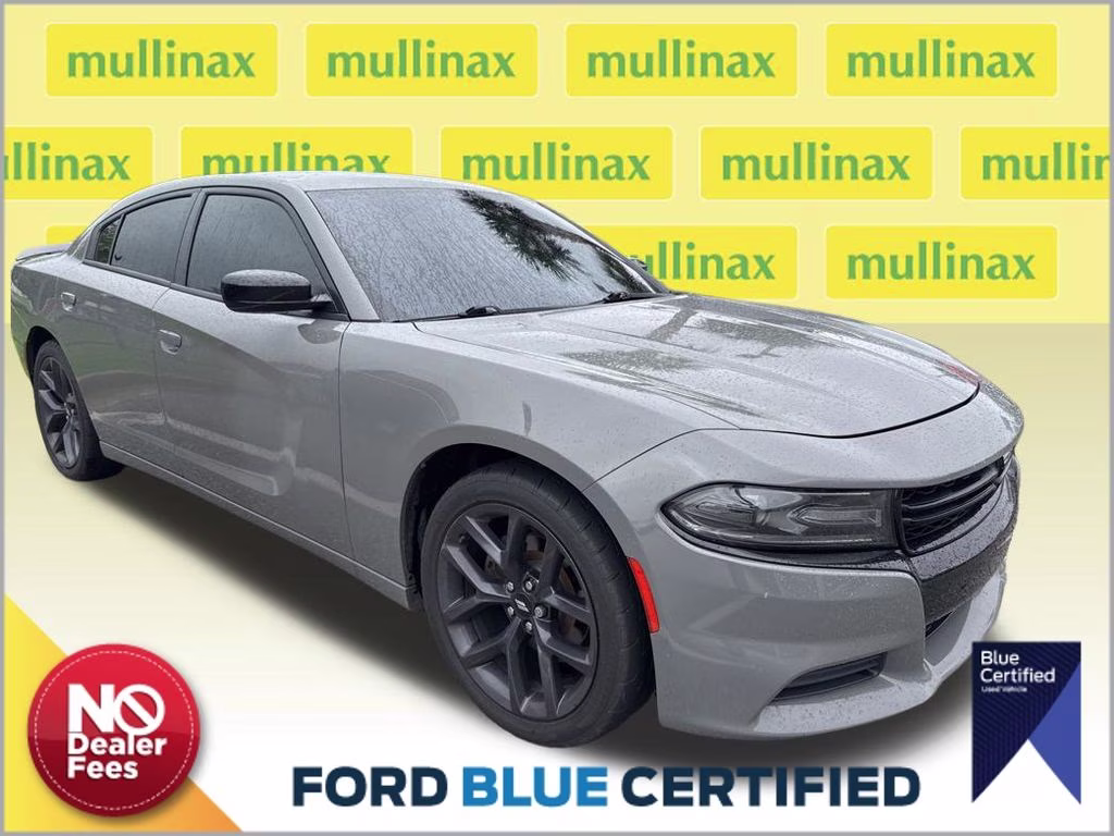 2019 Destroyer Gray Clearcoat Dodge Charger SXT RWD Sedan