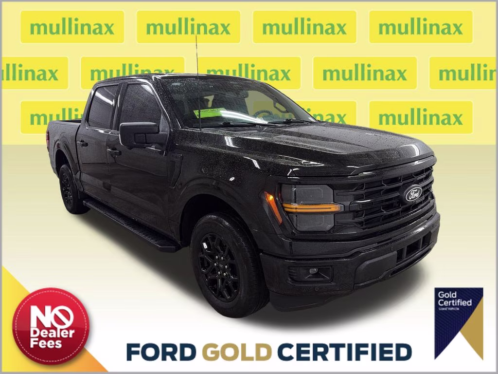 2024 Black Metallic Ford F-150 XLT RWD Truck