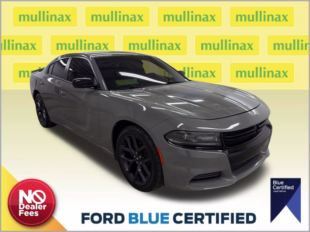 2019 Destroyer Gray Clearcoat Dodge Charger SXT RWD Sedan
