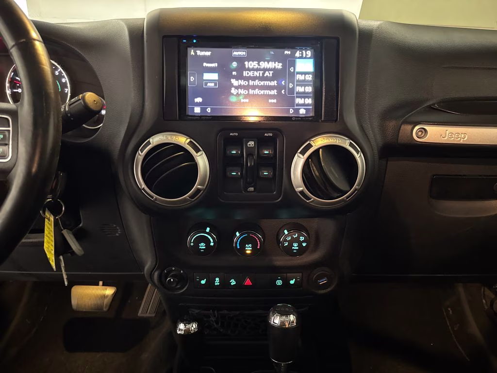 2018 Black Clearcoat Jeep Wrangler JK Unlimited Sahara 4X4 SUV