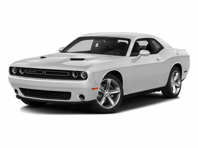 2016 Bright White Clearcoat Dodge Challenger SXT RWD Coupe
