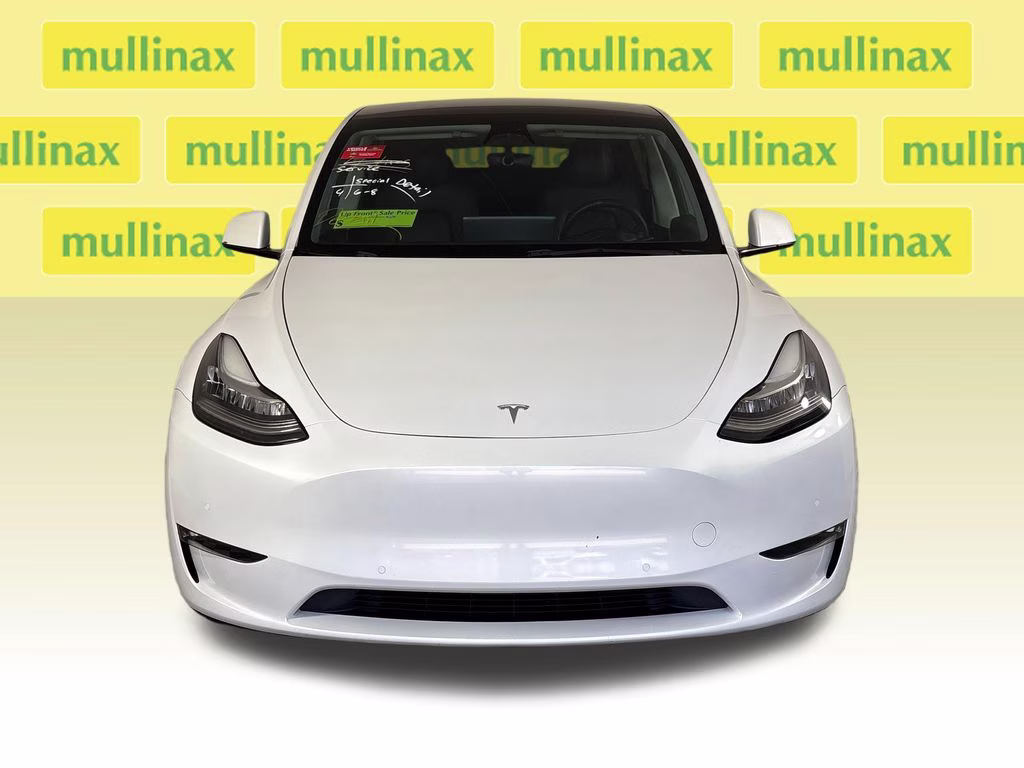 2022 Pearl White Multi-Coat Tesla Model Y Long Range AWD SUV