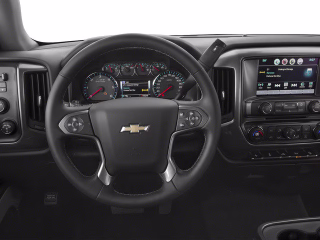 2017 Silver Ice Metallic Chevrolet Silverado 1500 LT 4X4 Truck