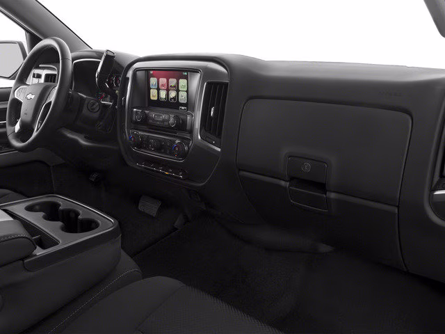 2017 Silver Ice Metallic Chevrolet Silverado 1500 LT 4X4 Truck