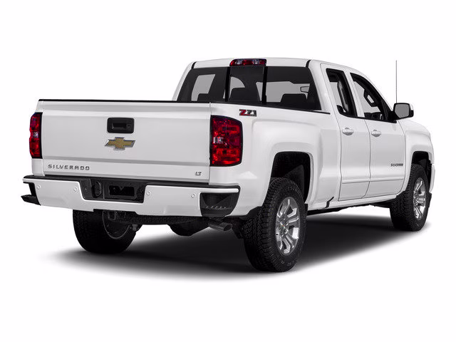 2017 Silver Ice Metallic Chevrolet Silverado 1500 LT 4X4 Truck