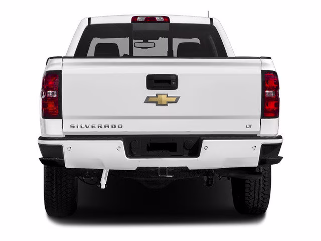 2017 Silver Ice Metallic Chevrolet Silverado 1500 LT 4X4 Truck
