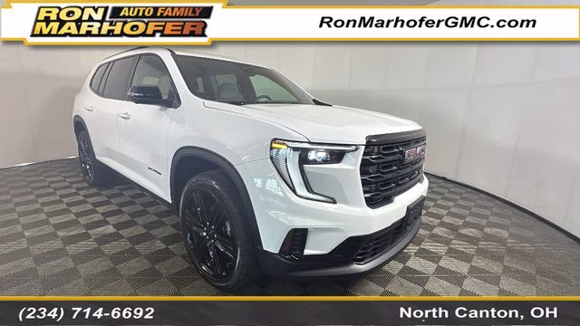 2025 Summit White GMC Acadia Elevation AWD SUV