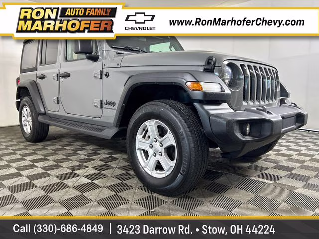 2023 Sting-Gray Clearcoat Jeep Wrangler Sport S 4X4 SUV