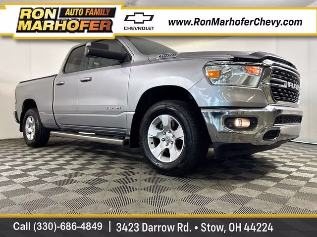 2022 Billet Silver Metallic Clearcoat Ram 1500 Big Horn/Lone Star 4X4 Truck