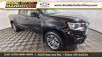2022 Black Chevrolet Colorado Work Truck 4X4 Truck