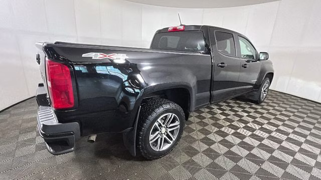 2022 Black Chevrolet Colorado Work Truck 4X4 Truck