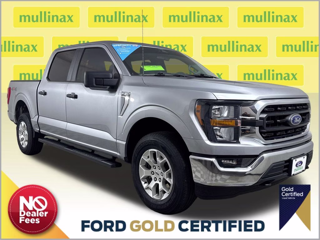 2023 Iconic Silver Metallic Ford F-150 XLT 4X4 Truck