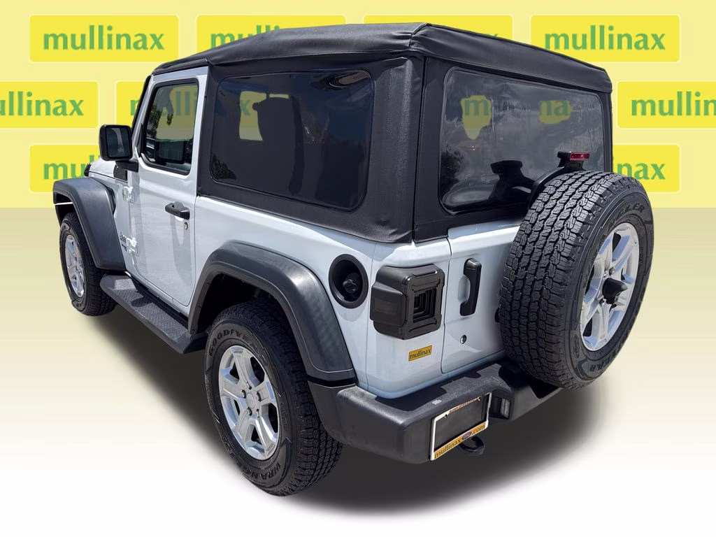 2019 Bright White Clearcoat Jeep Wrangler Sport S 4X4 SUV