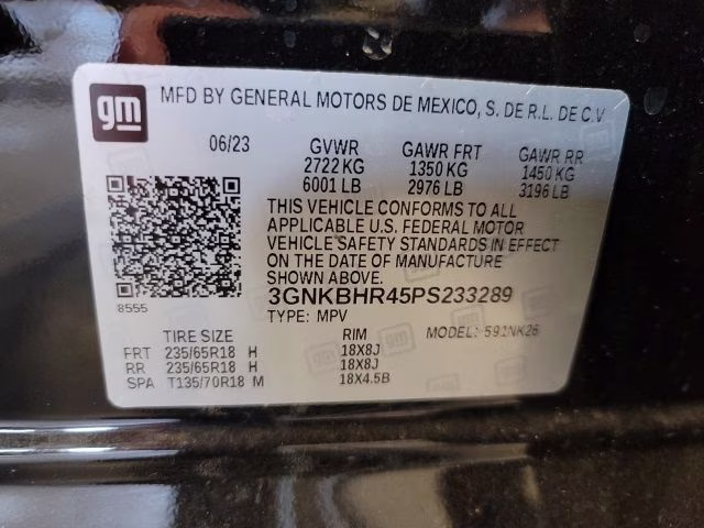 2023 Black Chevrolet Blazer LT AWD SUV