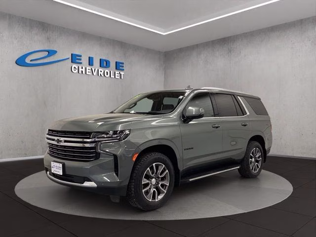2023 Silver Sage Metallic Chevrolet Tahoe LT 4X4 SUV