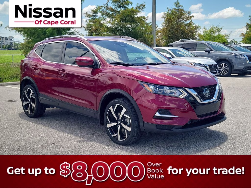 2022 Scarlet Ember Pearl Metallic Nissan Rogue Sport SL FWD SUV